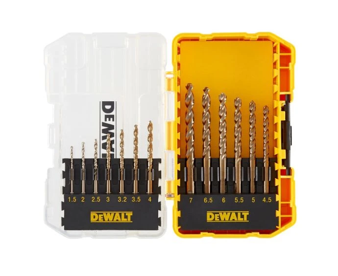 DeWalt DT70710-QZ 13 Piece Extreme 2 TOUGHCASE Metal Drilling Bit Set