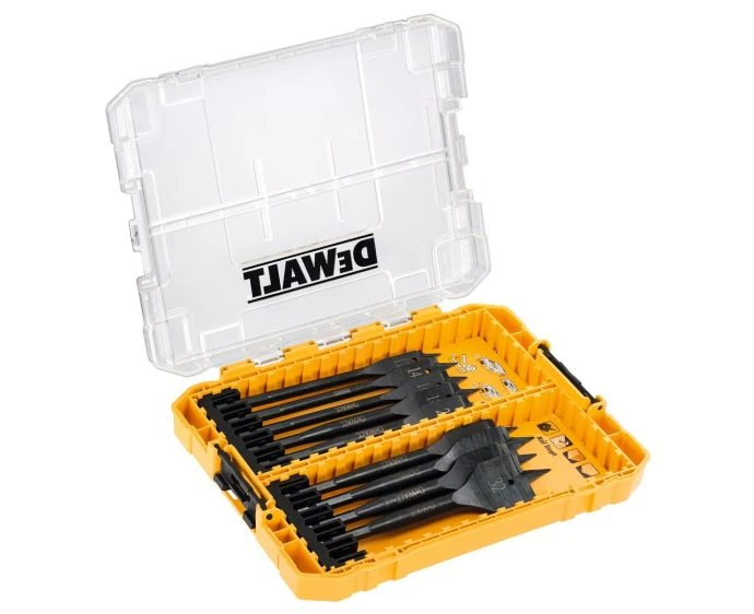 DeWalt DT70751-QZ 9 Piece Extreme Flat Wood Bit Set In Tough Case
