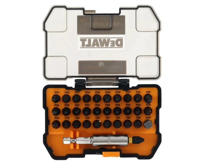 DeWalt x Mclaren F1 DT70901T-QZ FLEXTORQ 32 Piece Screwdriver Bit Set with Magnetic Bit Holder
