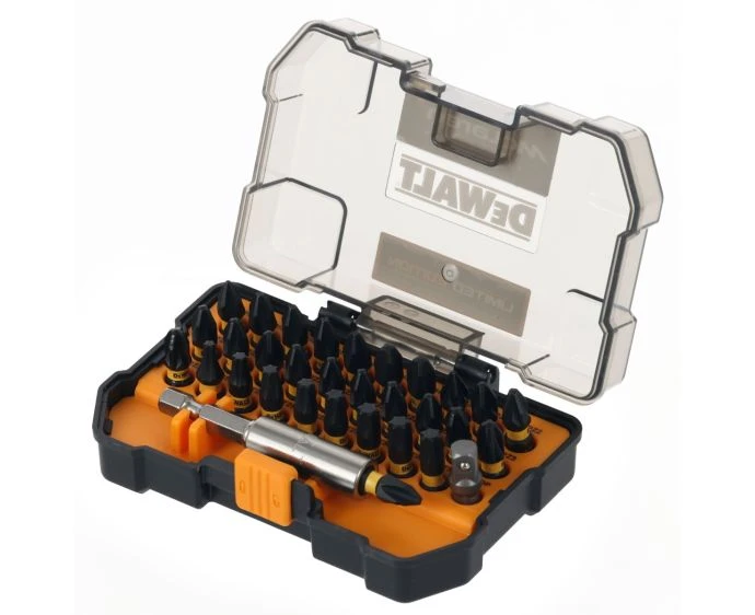 DeWalt x Mclaren F1 DT70901T-QZ FLEXTORQ 32 Piece Screwdriver Bit Set with Magnetic Bit Holder