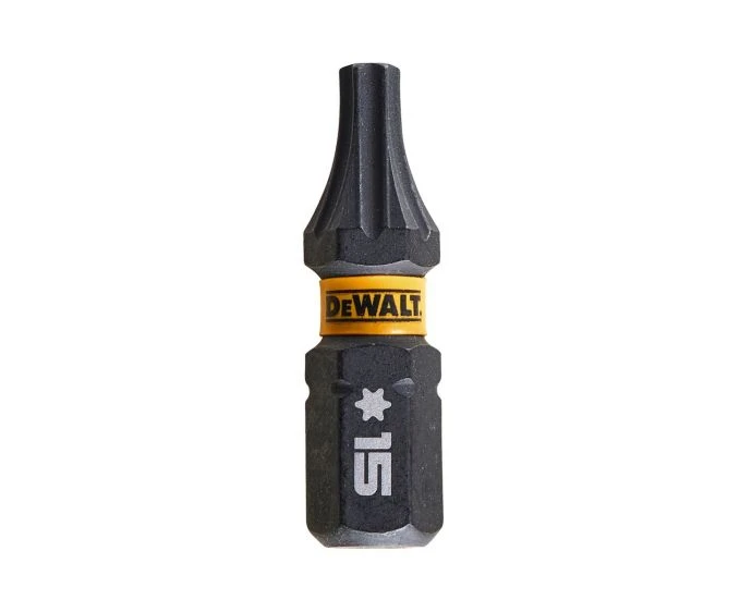 DeWalt DT7380T-QZ FlextorQ 5Pc T15 x 25mm Screwdriver Bit Set