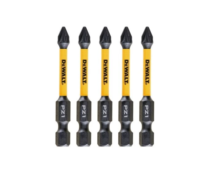 DeWalt DT7390T PZ1 50mm Impact Torsion Screwdriver Bits - 5 pieces