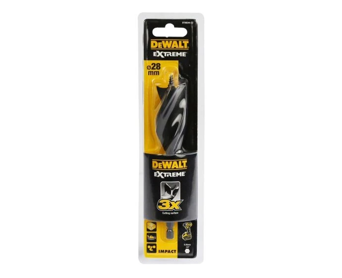 DeWalt DT90244-QZ 28mm x 152mm EXTREME Tri Flute Drill Bit
