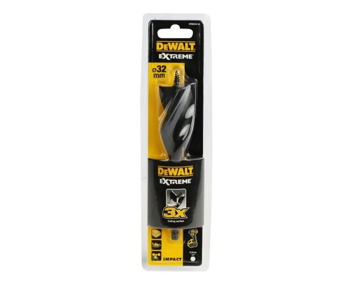 DeWalt DT90245-QZ 32mm x 152mm EXTREME Tri Flute Drill Bit