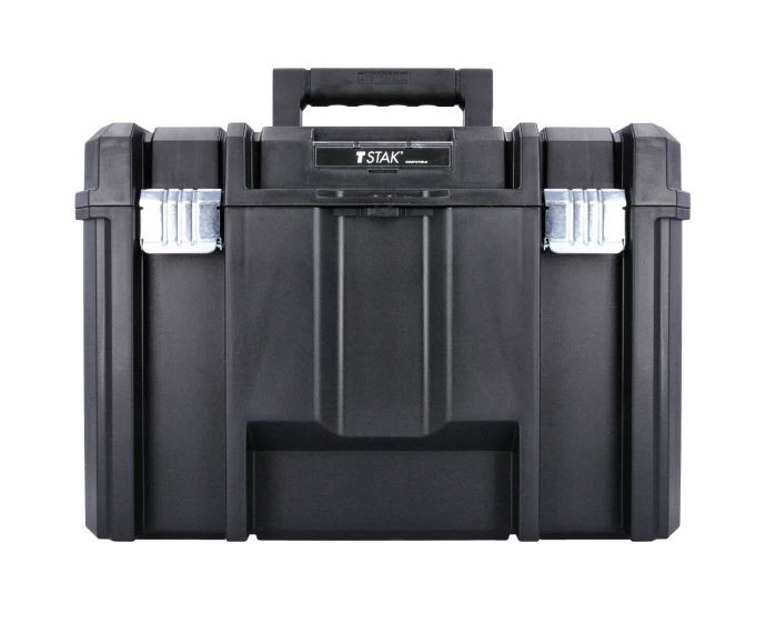 DeWalt DWST1-71195 T-Stak VI Deep Tool Storage Box 23 Litres Without Tote Tray Pack of 2