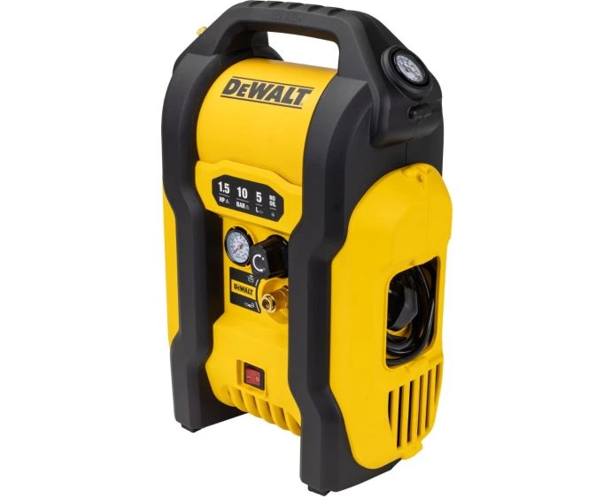 DeWalt DXCMD155PE 230V 5L 1.5HP Oil-Free Portable Direct Drive Compressor