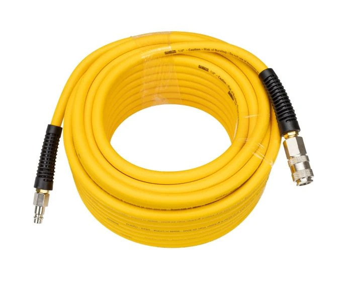 DeWalt DXCMH20E 20M Pvc Air Hose With 1/4" Quick Release Couplers