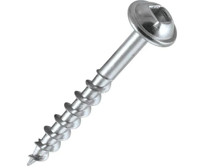 DeWalt DXPJS838E 38mm Square Flange Self-Tapping Pocket Hole Coarse Thread Screw