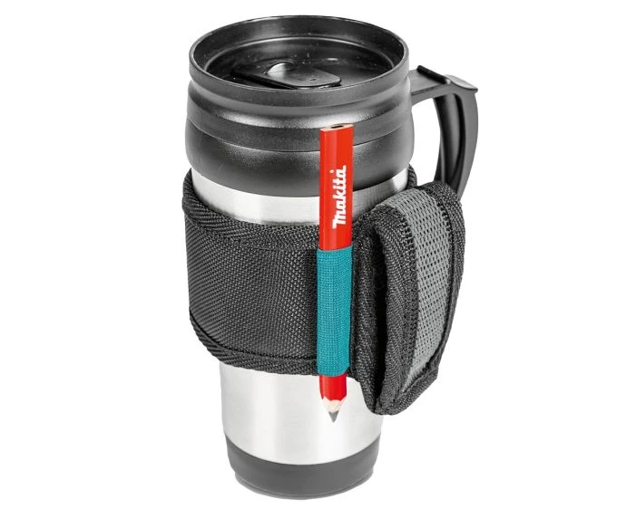 Makita E-15578 Stainless Steel Thermal Mug & Holder with Tool Loop