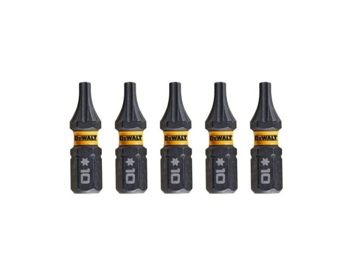 DeWalt DT7379T-QZ T10 x 25mm Screwdriver Bit Set - 5 pieces