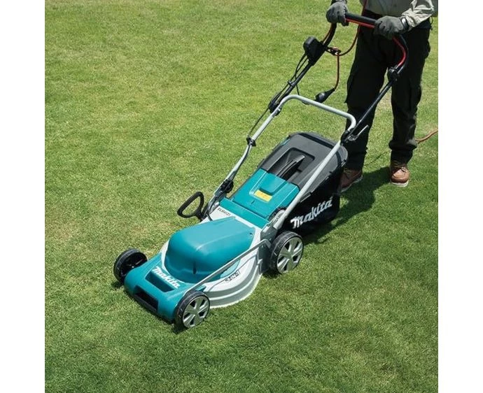 Makita Electric Lawn Mower ELM4621X Corded Cutting Width Of 46cm 240V Input Power 1800W Bare Unit