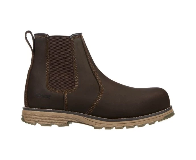 Apache Flyweight Brown Water Resistant Dealer Safety Boots, Size- 11