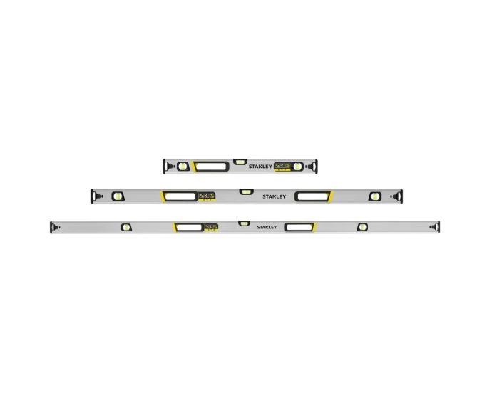 Stanley FMHT43688-1 FATMAX Xtreme 3 Piece Box Beam Spirit Level Set - 600mm, 1200mm & 1800mm