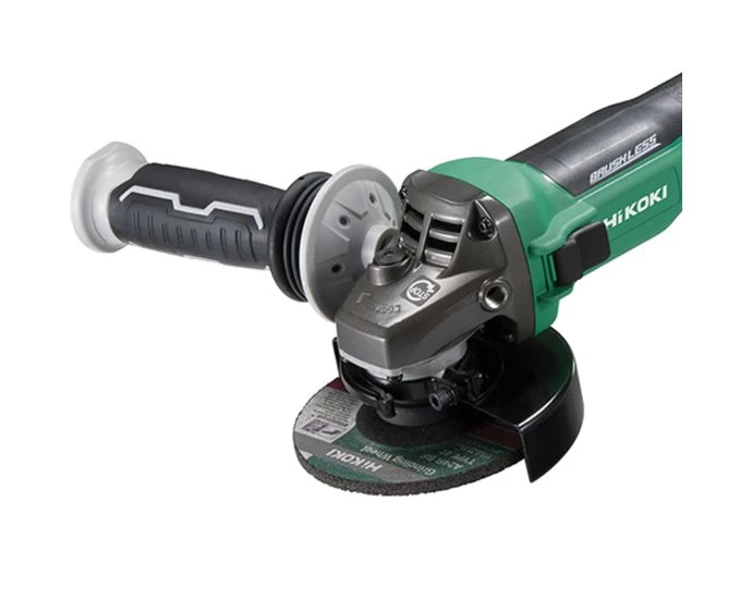 HiKOKI HIKG3612DAJR 36V Multivolt Cordless 115mm Angle Grinder With  2 x 2.5Ah Batteries, Charger & Case | G3612DA/JRZ