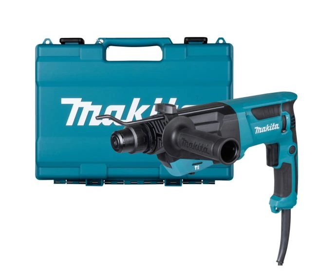 Makita HR2670 240V Corded SDS Plus 26mm 800W Rotary Hammer With Case