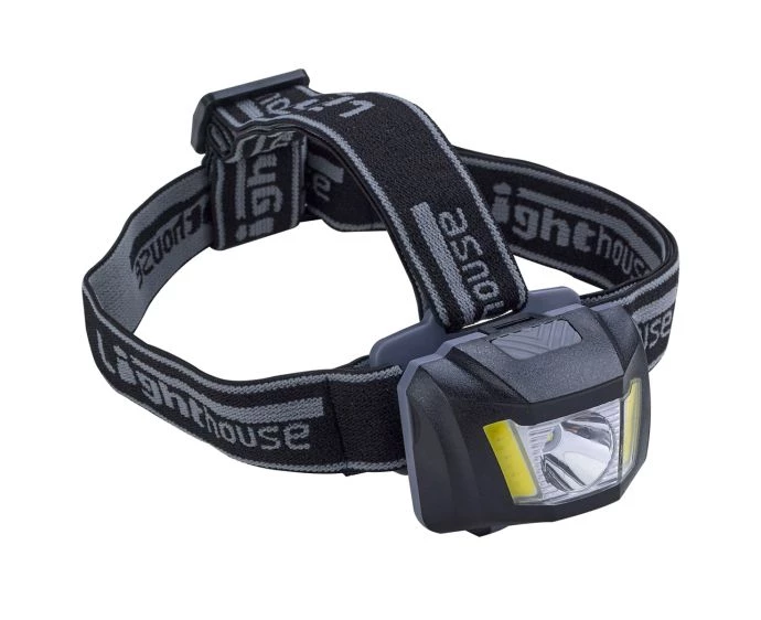 Lighthouse L/HEHEAD280 Elite LED Multifunction Headlight 280 lumens With 3 AAA Alkaline Batteries