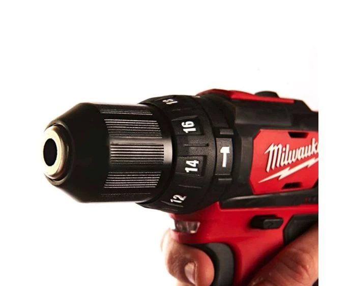 Milwaukee M12BPD 12V Cordless 10mm Compact Combi Hammer Drill Bare Unit