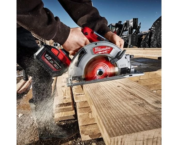 Milwaukee M18FCS66-121C 18V FUEL 66mm Circular Saw With 1 x 12.0Ah Battery, Charger & Carry Case
