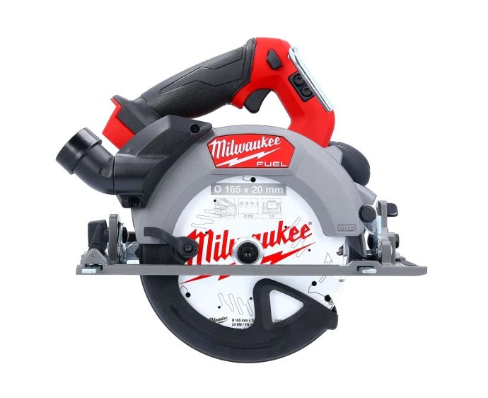 Milwaukee M18FCSDC165-552C M18 Fuel Deep Cut Circular Saw 165 mm With 2 x 5.5Ah Batteries, Charger & Case