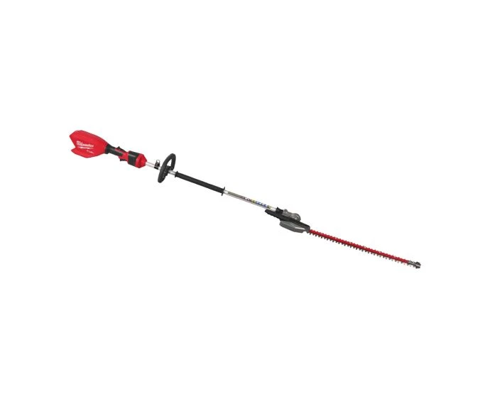 Milwaukee M18FHETE22-802 18V M18 FUEL Cordless Brushless Pole Articulating Hedge Trimmer 216cm With 2 x 8.0Ah Batteries & Charger