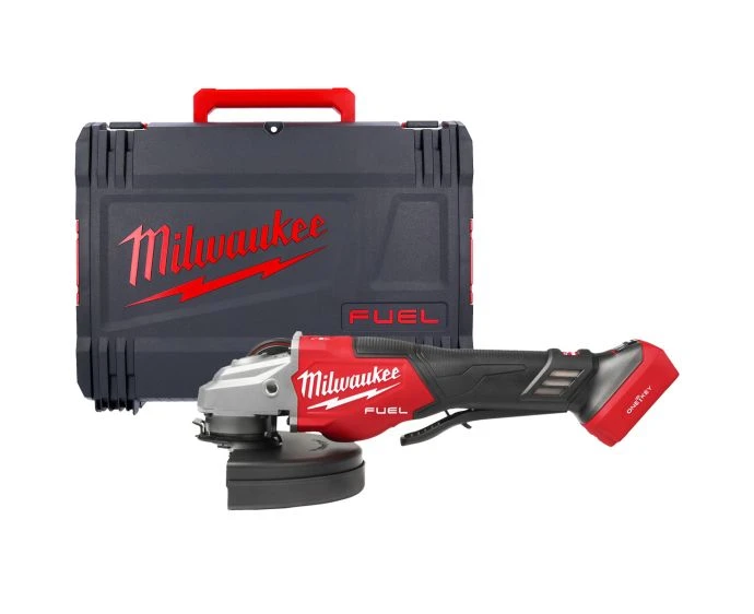 Milwaukee M18FHSAGO180VXPDB2-0X 18V M18 Fuel High Performance Variable Speed One-Key Gen 2 Braking Angle Grinder 180mm with Carry Case