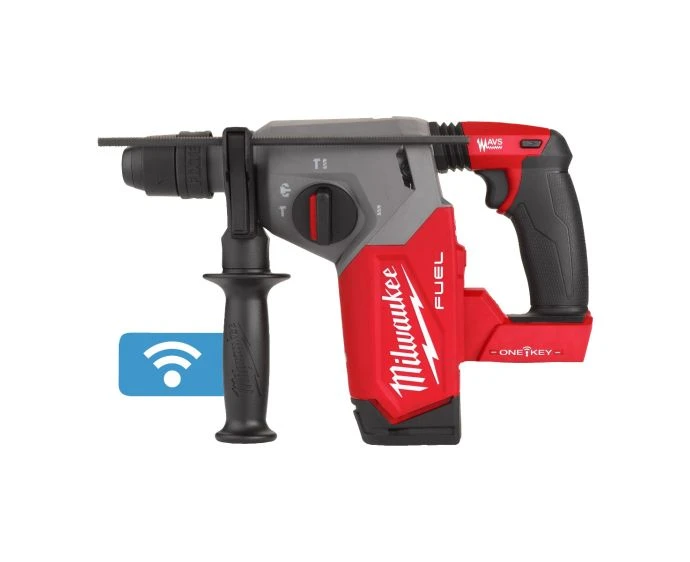 Milwaukee M18ONEFHX-552X 18V M18 Fuel 4-mode 26 mm SDS-Plus Hammer Fixtec Chuck One-Key With 2 x 5.5Ah High Output Batteries, Charger & Case