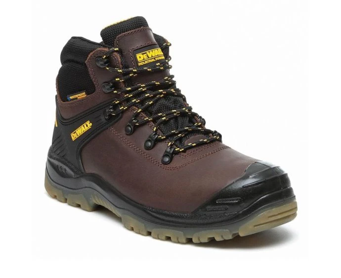 DeWalt Newark Waterproof Safety Hiker Boots, Brown – Size 11