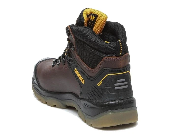 DeWalt Newark Waterproof Safety Hiker Boots, Brown – Size 7