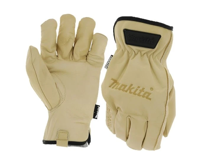 Makita P-84632 Cow Driver Gloves Large Pair