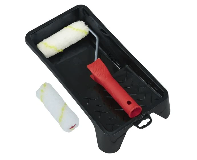 Sealey 4" Paint Roller Set with Tray | PR4