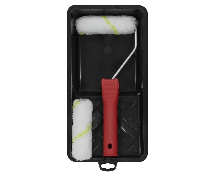 Sealey 4" Paint Roller Set with Tray | PR4