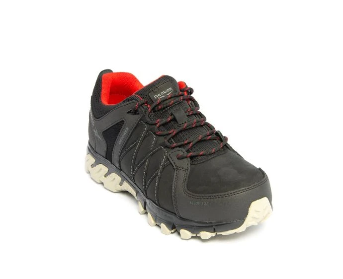 Reebok R1050 Trailgrip Safety Composite Midsole Alloy ToeCap Anti Static S3 Black Safety Trainer - Size 9 | R1050BK090