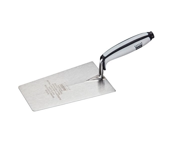 Ragni R6167S Stainless Steel Plasterer's Bucket Trowel 7 Inch
