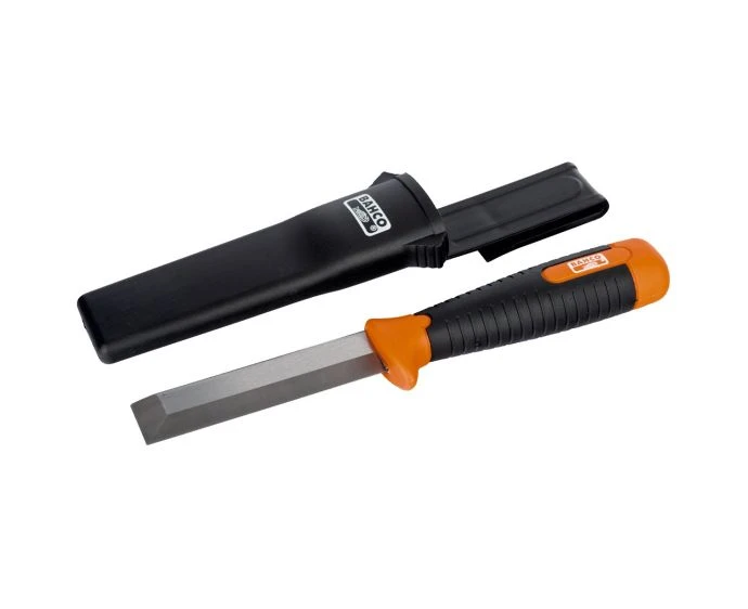 Bahco BAH2448 100mm Heavy-Duty Chisel Wrecking Knife with Holster | SB-2448