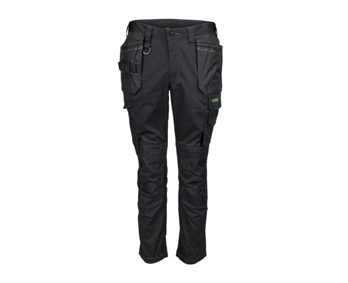 Apache Stretch Slim Fit Holster Pocket Trouser Sudbury Black Trouser | SBST-L31-W36