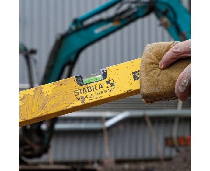 Stabila STB70P2278 4 Vial 200cm Double Plumb Spirit Level 