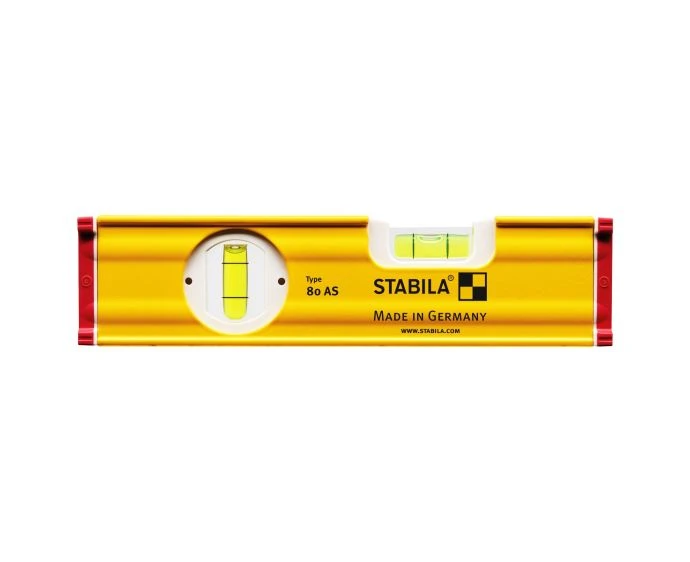 Stabila STB80AS20 AS 2 Vial 20cm Spirit Level