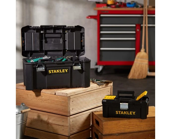 STANLEY® Essential Tool Box with Metal Latches 2 pc. 12.5 in. and 19 in. STST1-75772
