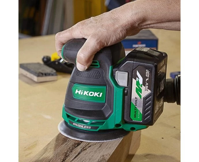 Hikoki SV1813DAJ2Z 18V Cordless Brushless Random Orbit Sander Bare Unit