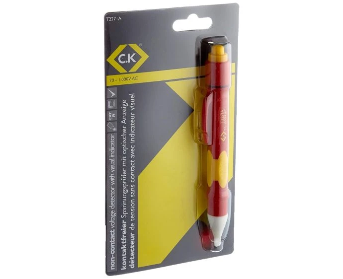 C.K  Non-Contact Insulated Pocket Voltage Detector With Visual Indicator | T2271A