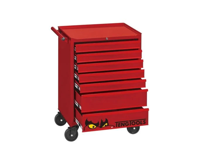 Teng Tools 26" Classic Roller Cabinet 7 Drawers Red | TCW707EV