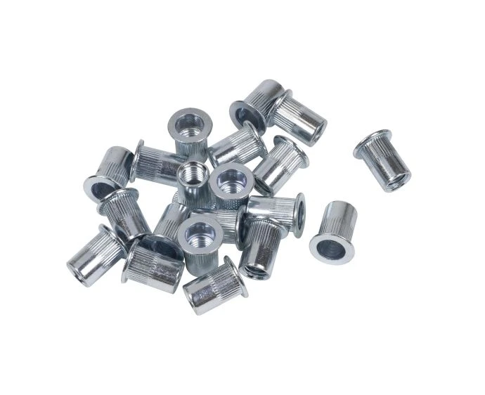 Sealey Splined Threaded Insert (Rivet Nut ) M12 - 25 Pieces | TISM12