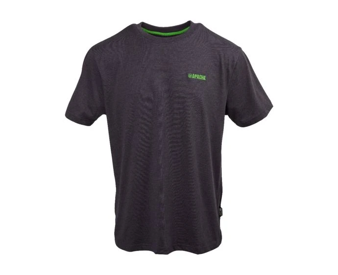 Apache Charcoal Grey 35% Cotton, 65% Polyester Short Sleeve T-Shirt | Vancouver-T-Shirt-L