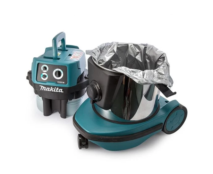 Makita VC2201MX1 Wet & Dry M-Class 22L Dust Extractor 110V