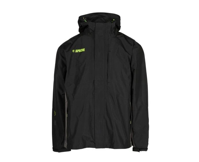 Apache Welland Black & Grey Waterproof Jacket Zipper | Welland-L