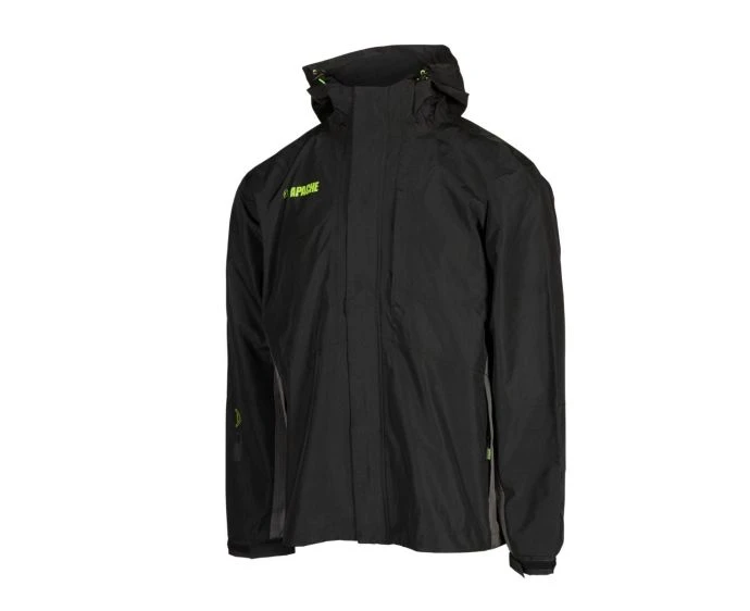 Apache Welland Black & Grey Waterproof Jacket Zipper | Welland-L