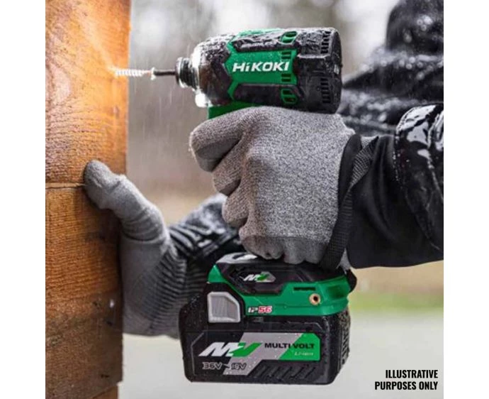 Hikoki Impact Driver Cordless 36V 1/4'' Brushless Multi Volt Compatibility Bare Unit | WH36DCW2Z