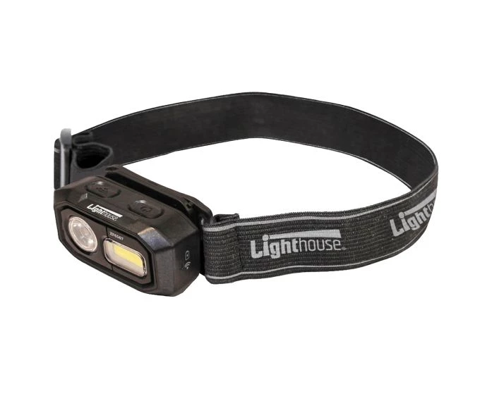 Lighthouse XMS22HEADREC 300 lumens Elite Rechargeable LED Sensor Headlight Torch