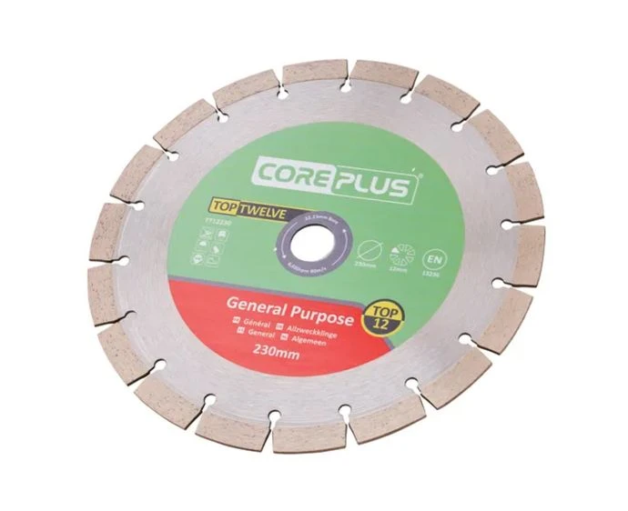 Coreplus XMS25DB230 230mm Diamond Blade Twin Pack