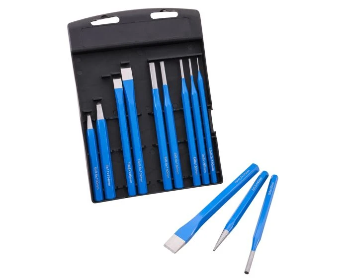 Faithfull XMS26PUNCH 12 Piece Punch & Chisel Set | UK Planet Tools